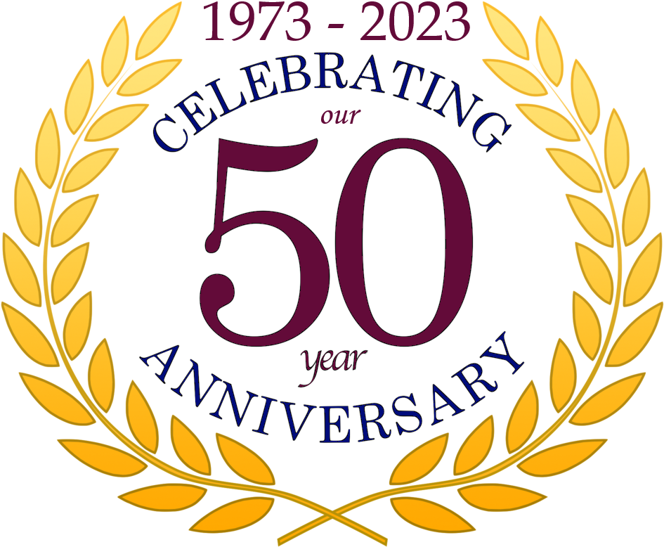 Celebrating our 50 year anniversary - 1973 - 2023
